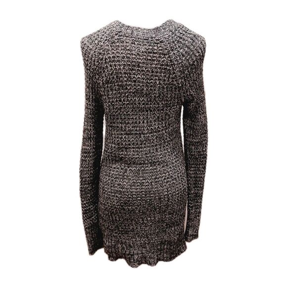 American Eagle Outfitters B&W Womens Cardigan Sweater Button Front sz M - Picture 2 of 12